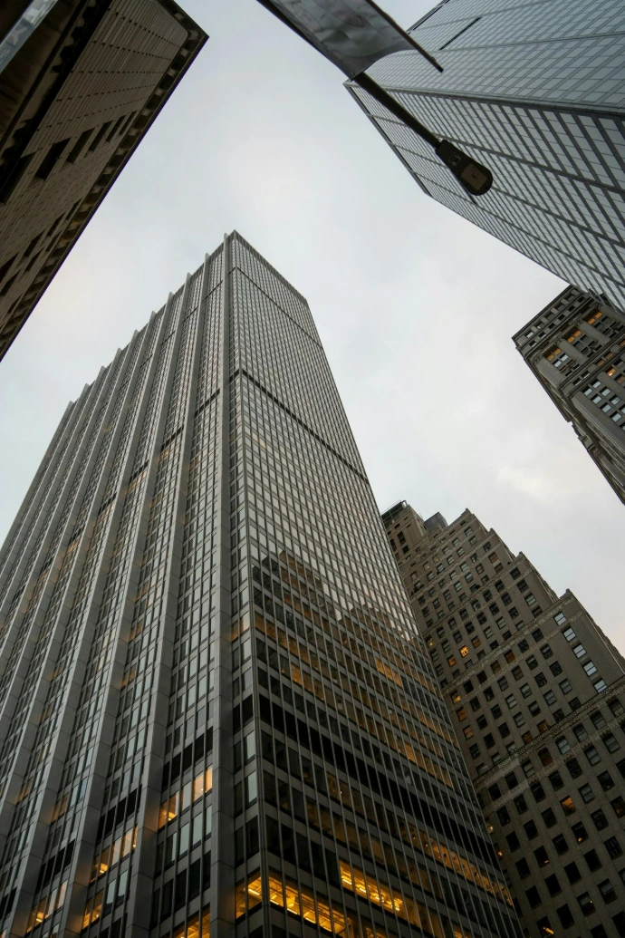 a very tall building with a lot of windows